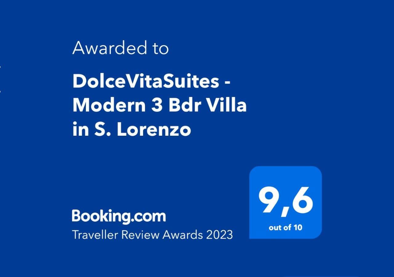 Dolcevitasuites - Modern 3 Bdr Villa In S. Lorenzo Reitani Kültér fotó
